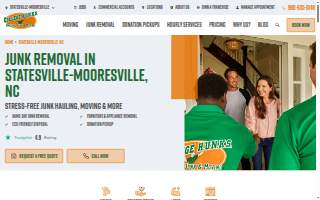 College Hunks Hauling Junk and Moving Statesville Mooresville of Salisbury website