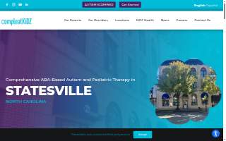 Compleat KiDZ ABA Pediatric Therapy - Statesville website
