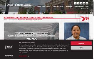 Crete Carrier Corporation of Statesville website