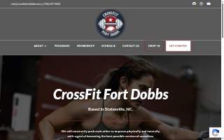 CrossFit Fort Dobbs website