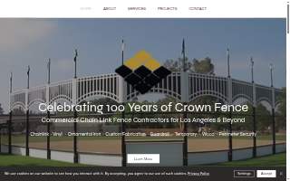 Crown Fence website
