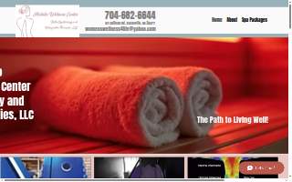 Holistic wellness center with cryotherapy and integrative therapies website