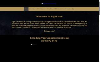 Light Side Tattoo & Piercings website