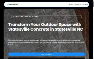 Statesville Concrete Co website
