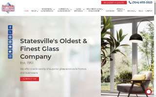Statesville Glass & Shower Door website