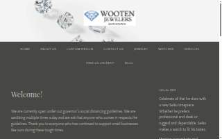 Wooten Jewelers website