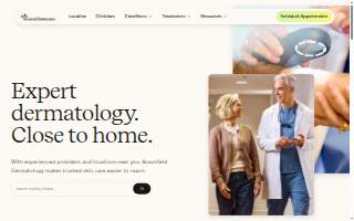 Brassfield Dermatology of Summerfield website