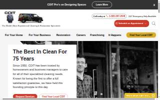 COIT Cleaning and Restoration of Summerfield website