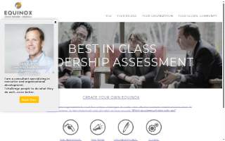 Equinox Leadership Development + Consulting, LLC website