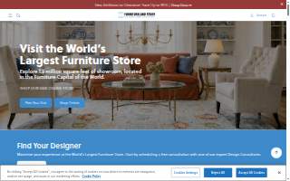 Furnitureland South of Summerfield website