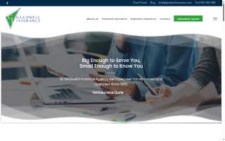 Gladwell Insurance Agency website