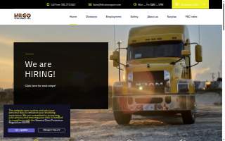 Hilco Transport, Inc. website