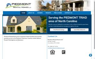 Piedmont Rental Homes, LLC website