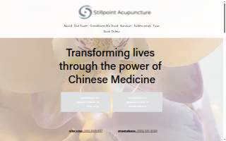 Stillpoint Acupuncture website