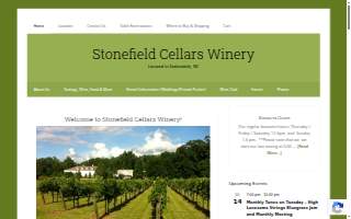 Stonefield Cellars Winery website