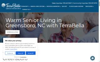 TerraBella Greensboro website