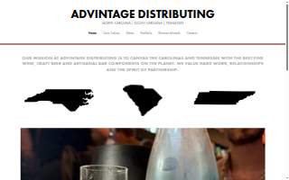 Advintage Distributing of Thomasville website