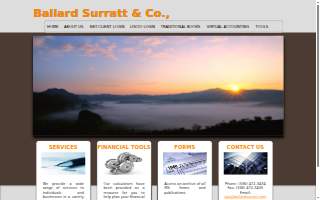 Ballard Surratt & Co website