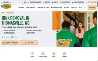 College Hunks Hauling Junk and Moving Thomasville website