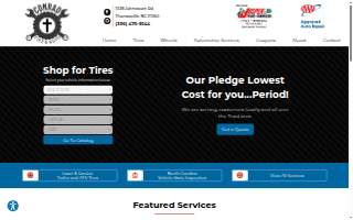Conrad Tire & Automotive Service website