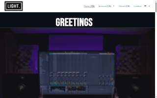 Light Recording Studio production website