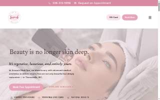 Smooch Medi Spa website