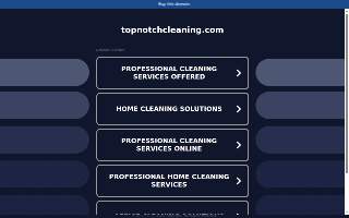 TopNotch Carpet & Upholstery Cleaning website