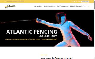 Atlantic Fencing of Wake Forest website