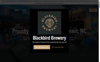 Blackbird Brewery website