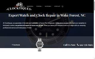 Clocktiques website