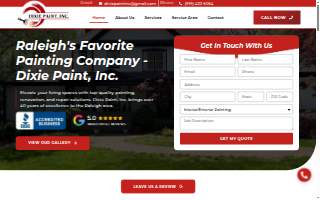 Dixie Paint Inc website