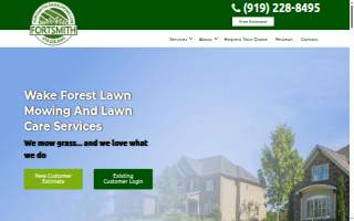 FortSmith Landscaping website