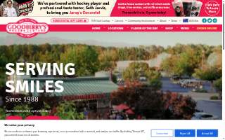 Goodberry's Frozen Custard website