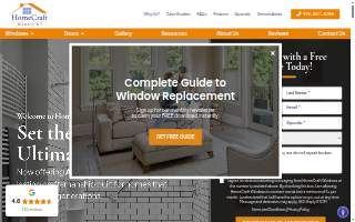 HomeCraft Windows website