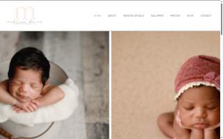 Melissa DeVoe Photography website
