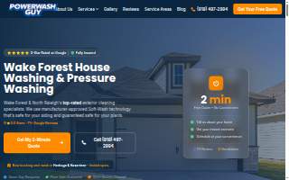 Powerwash Guy website