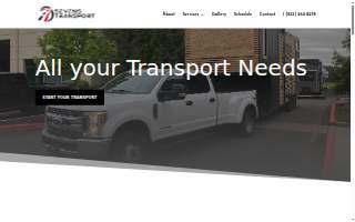 Sevens Transport website