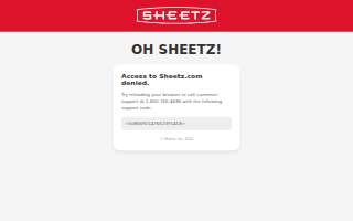Sheetz Car Wash website