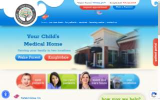 Wake Forest Pediatrics: Rodgmen Melody MD website