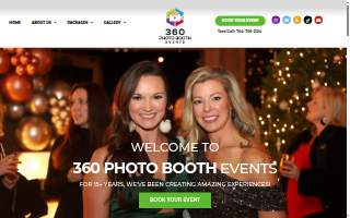 360 Photo Booth Events of Matthews website