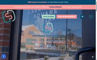 Carrington Square Dental website