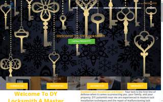 DY LOCKSMITH website