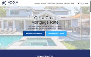 Edge Home Finance | Jerard Cobas website