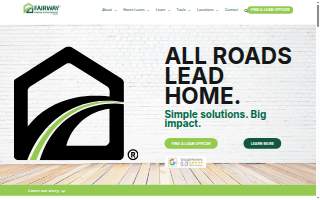 Fairway Mortgage Carolinas website