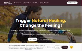 Modern Acupuncture of Waxhaw website