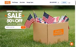 Public Storage of South Gate website