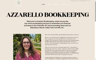 Azzarello Bookkeeping of Weddington website