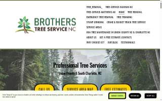 Brothers Tree Service NC, LLC website