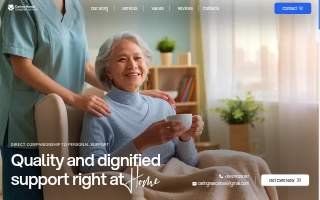 Caring Hands Home-Care Agency LLC website
