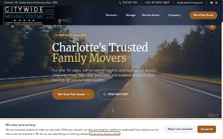 Citywide Moving Systems Monroe website